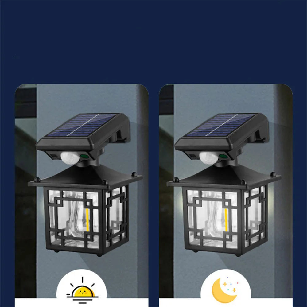Outdoor Solar Sensor Light