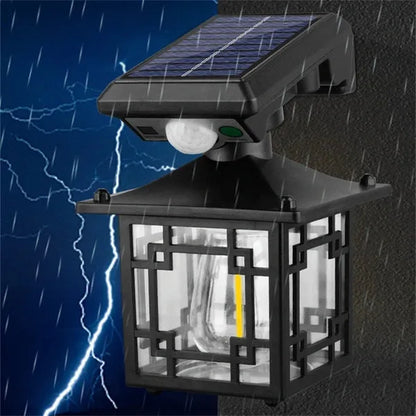 Outdoor Solar Sensor Light