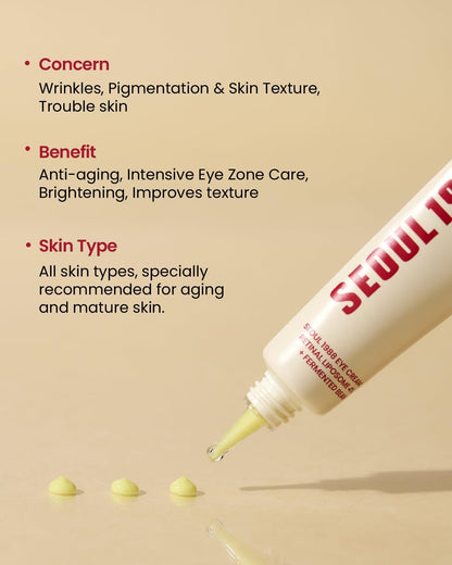 K-SECRET SEOUL 1988 Eye Cream : Retinal Liposome 4% + Fermented Bean