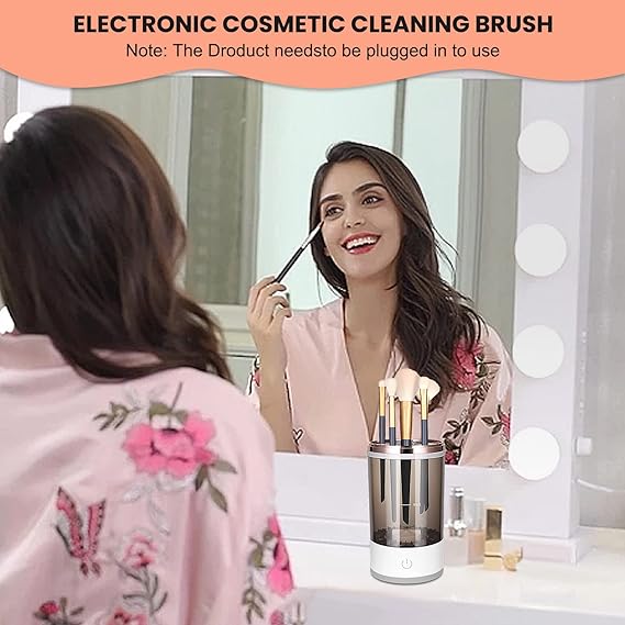 Automatic Multi Brush Cleaner Magic Spin Brush Cleaner | Ready in Seconds