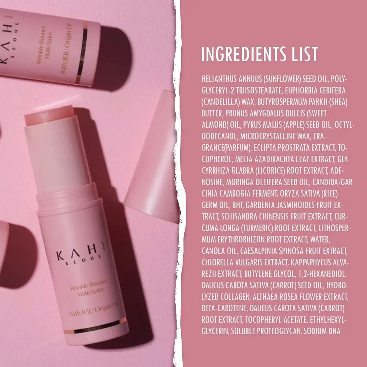 KAHI Wrinkle Bounce Multi Balm – Instant Glow & Wrinkle Care