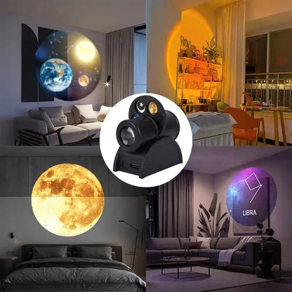 4K Ultra HD Projection Lamp with Film Slides