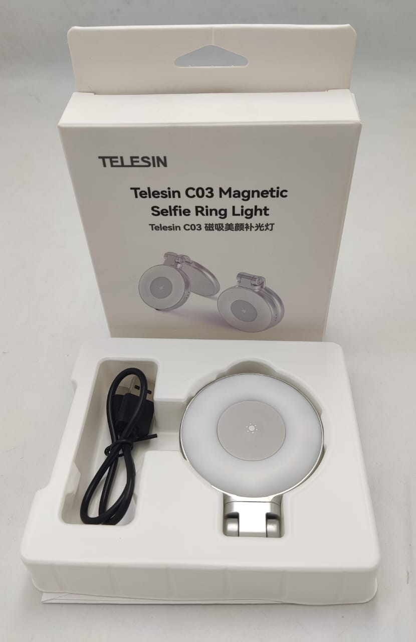 TELESIN - Magnetic Selfie Ring Light